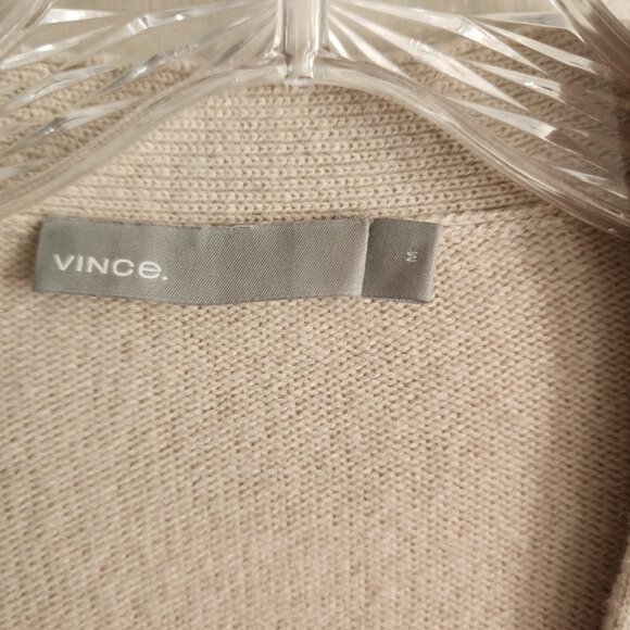 Vince Cream Cashmere Oversized Cardigan-Med - Picture 6 of 6